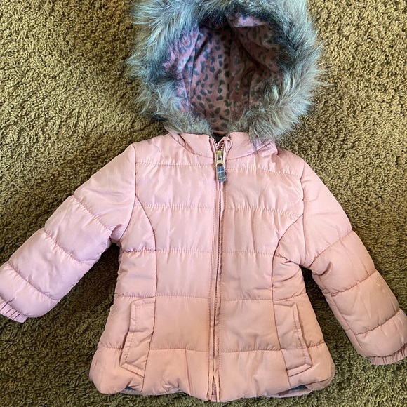 Toddler Girls size 2T puff jacket - Picture 1 of 2